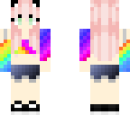 rainbow girl