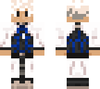 archer with white coat and blue
