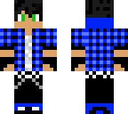blue skin