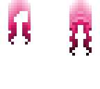 cute pink pigtails base