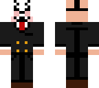 evil villain iron face