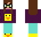 girl with glasses