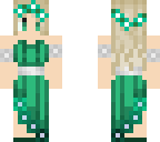 green flowercrown