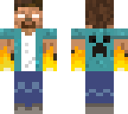 herobrine bear overlay