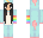 unicorn onesie girl