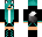 winter fox girl