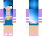 blue girl