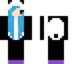 blue hair
