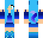 cute blue wolf