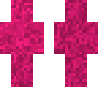 pink black wool skin