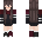 red chibi girl