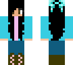 teal girl