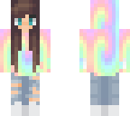 tie die girl