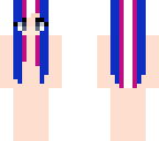 trans pride hair