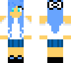 blue girl