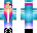 blue hoodie