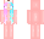 Hanako long hair Onezie | Minecraft Skin