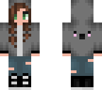 koala hoodie girl