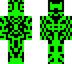 neon green shapes