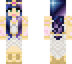 pastel galaxy goddess