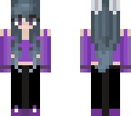 purple outfit bunny girl