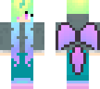 a cute little unicorn girl