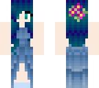 beautiful blue princess