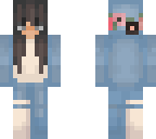 blue onesie flower crown girl 