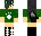 green wolf girl
