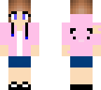 pink panda hoodie girl