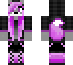 pink wolf girl