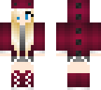 red dinosaur girl