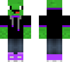 turtle with purple hoodie
