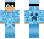 blue creepy creeper