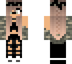bunny camo girl