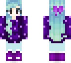 pastel galaxy skin