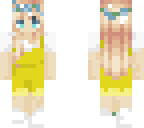 yellow girl cute