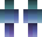 dull blue ombre