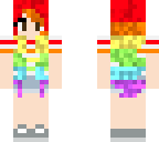rainbow girl