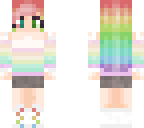 rainbow girl