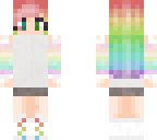rainbow girl