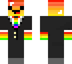 rainbow textedo