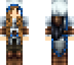 blue girl assassin