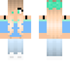 cute girl blue