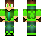 green cool boy | Minecraft Skin