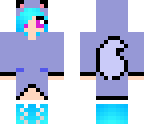my version of frost wolf skin