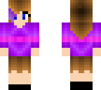 purple shirt girl
