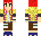 red haired ninja