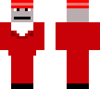 red suit
