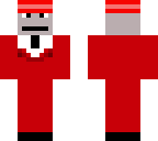 red suit